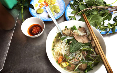 Eating in Saigon